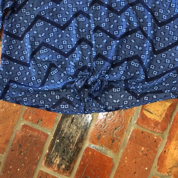 Soul Cake Boho bell sleeve tie waist top szL - Picture 3 of 10